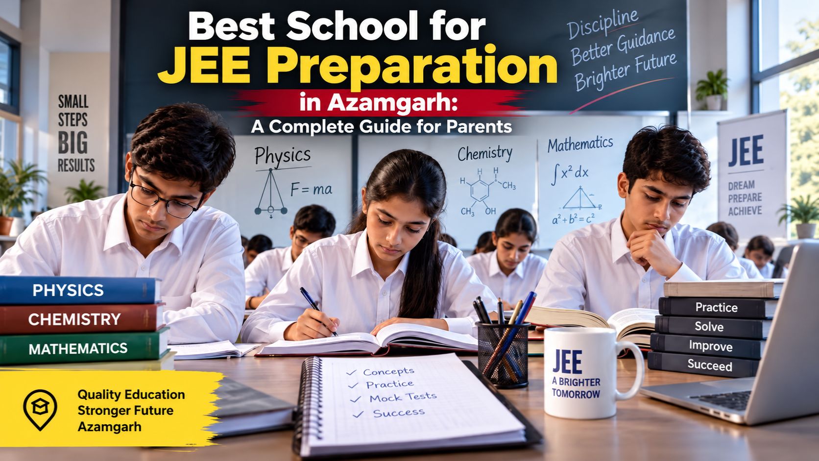 Best school for JEE preparation in Azamgarh