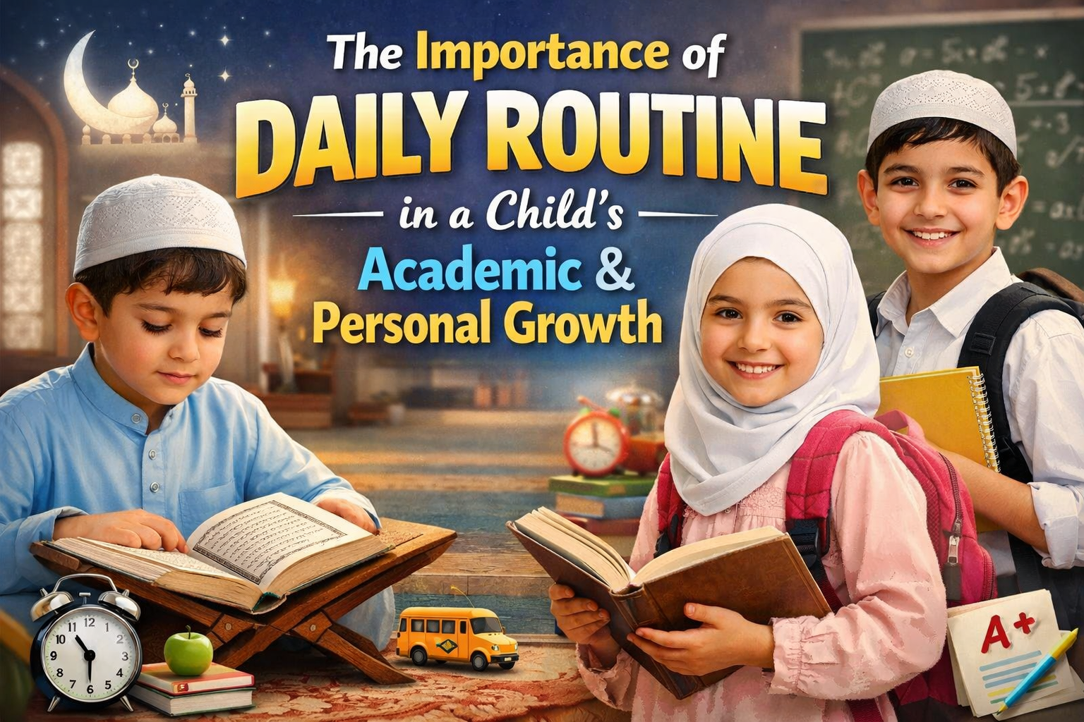 The Importance of Daily Routine in a Child’s Academic and Personal Growth